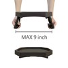 Xchouxer Sofa Arm Clip Table, Armrest Tray Table, Drinks/Remote Control/Snacks