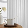 Shower Window Curtain 36 x 48 inch, Waterproof Plastic Bathroom