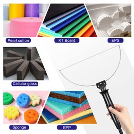 GOCHANGE 3 in 1 Foam Cutter Electric Styrofoam Cutting Tool, 100-240V / 18W Hot Knife Cutting Tool Foam with Electronic Adaptor for Small Cutting Project, DIY Craft, Foam Carving