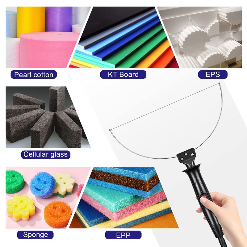 GOCHANGE 3 in 1 Foam Cutter Electric Styrofoam Cutting Tool,