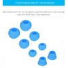 8pcs Replacement Silicone Eartips Earbuds Eargels for Beats by dr
