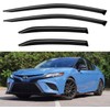 Window Visors Rain Guards for 2018-2024 Toyota Camry, Out-Channel Window