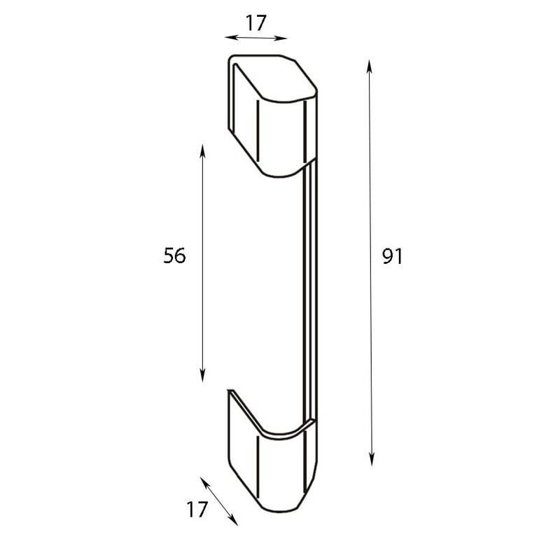 Winkhaus Cover Caps for Window Fittings Set for AutoPilot Plastic