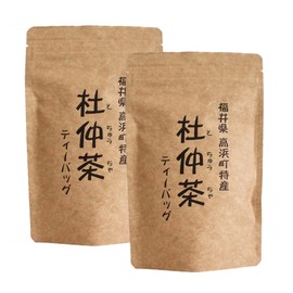 Moru Chucha Tea 2.8 oz (80 g) (40 g x 2 Bags), Made in Fukui Prefecture, Domestically Produced, Decaffeinated Detox, Health Tea, Tochucha