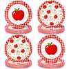 40 Pcs Fall Thanksgiving Apples Paper Plates