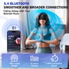 TOPOINT Sleep Mask Headphones Bluetooth Wireless 5.4, Breathable Cotton Eye