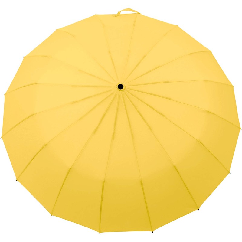 iX-brella Pocket Umbrella 16 Pieces with Hand Opener, yellow, Pocket