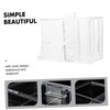 Healvian Cotton Pad Storage Case Compartment Container for Organizing Cotton