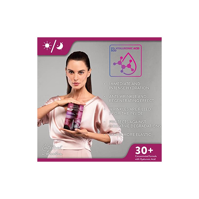 GEROVITAL H3 EVOLUTION Hyaluronic Acid Ampoules with Superoxide Dismutase for