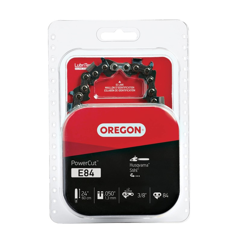 Oregon E84 Full Chisel Professional Chainsaw Chain for 24" Bar,