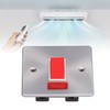 Wall Plate Switch Double Inlet Outlet 45A Air Conditioning Panel
