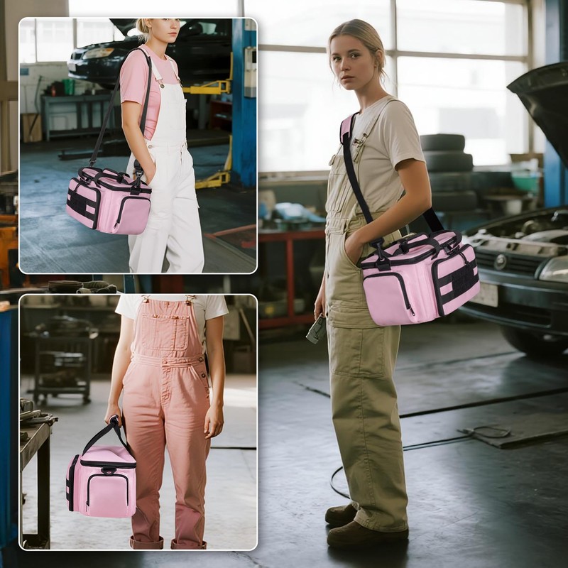 Trahzia Tool Tote Bag for Women, Tool Storage Organizer with
