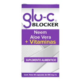 Gluco Blocker Ahora Glu-c Blocker 60 Cáps Regulador Glucosa
