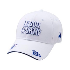 Cox Sportif LG5SCP00L Women's Cap, Classic Logo Design, Embroidery, Sporty, Cotton, Golf, WH00 (white)