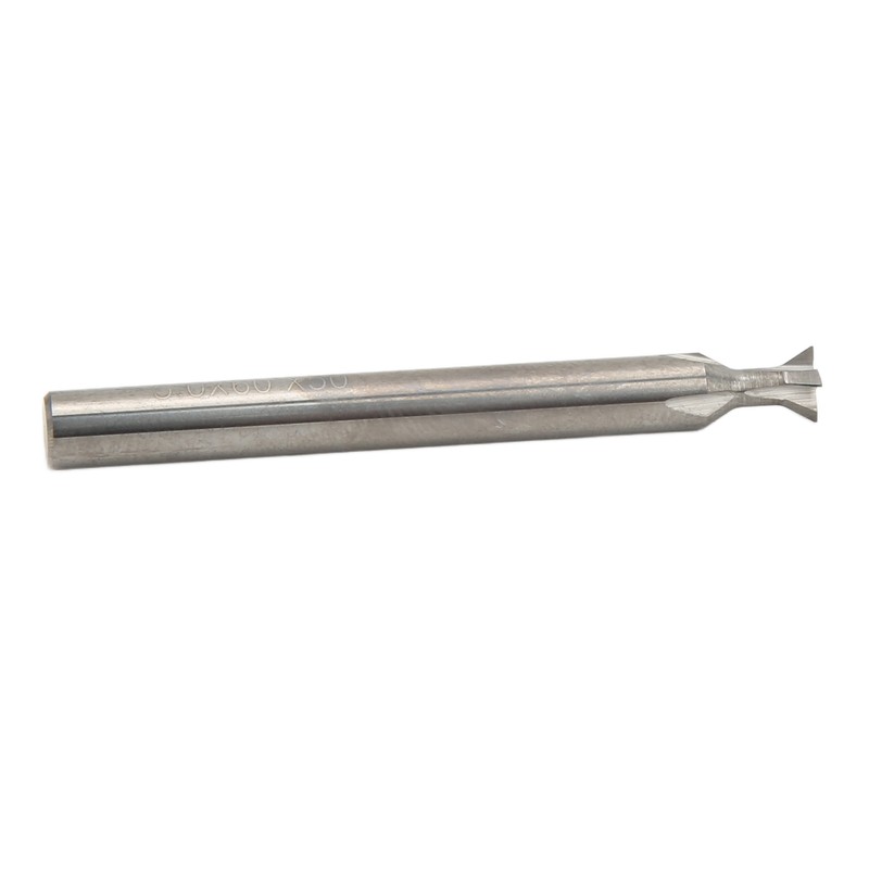 Dovetail End Mill Cutter High Hardness Alloy 5mm 4 Flutes