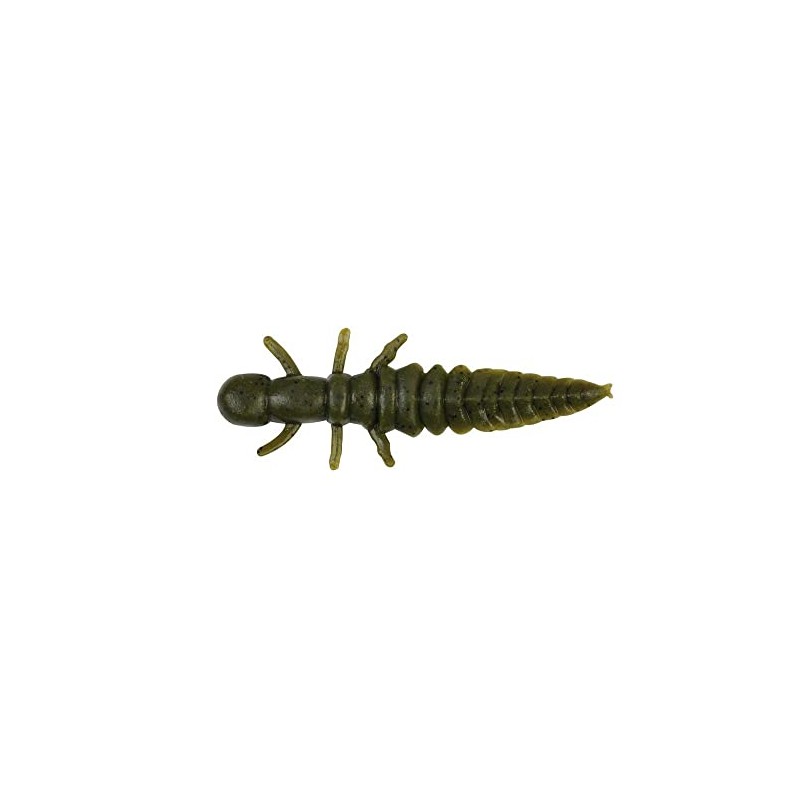 Berkley Gulp! Hellgramite Green Pumpkin, 3-Inch