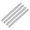 sourcing map 4Pcs Fully Threaded Rod, M5 x 75mm 304