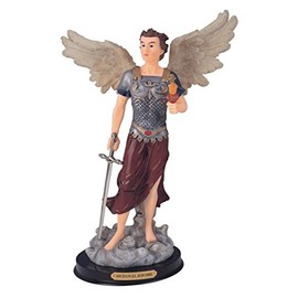 StealStreet SS-G-312.56, 12 Inch Archangel Jehudiel Holy Figurine Religious Decor, 12"