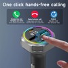 QUMOX Bluetooth 5.3 FM Transmitter Car Charger, PD 30W +