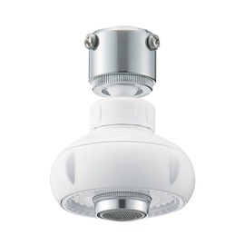 SANEI PM253-10 Kitchen Shower, Switch Water Flow, Oscillating, Round Spout Diameter: 0.6 - 0.8 inches (15 - 20 mm) Screw Stop, Water Saving