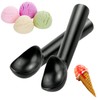 SZCXDKJ 2 Freezer Resistant Non-Stick Aluminium Ice Cream Scoop 18cm