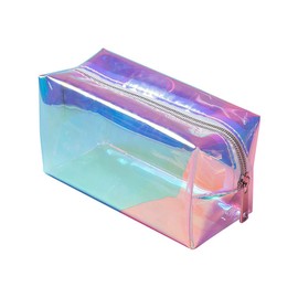 Holographic Makeup Bag Laser Glitter Pencil Case Kids School Pencil Case Pencil Case Pencil Case Student Girls Pencil Bag