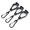 10PCS Work Glove Holders Black Plastic Easy Clean Portable Reusable