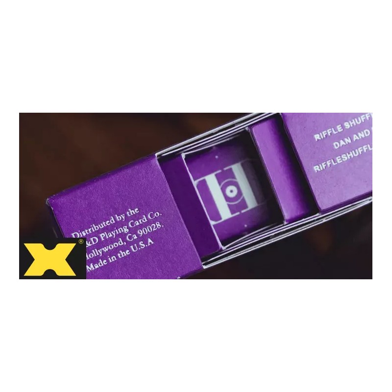 Smoke & Mirrors v9 Deluxe Edition (Purple) Playing Cards by