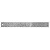 Athina 11000810 Non-Slip Stainless Steel Cutting Ruler 12 Inch (30