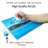 Artist Leaning Bridge 14.5inches Clear Hand and Wrist Rest Adjuatble