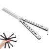 EODKSE Butterfly Comb, 1 Piece Butterfly Comb Stainless Steel Foldable