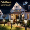 Slypadan Dusk to Dawn Outdoor Post Lights,Black Waterproof Lamp Post