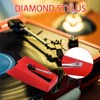 Xdealcozyxc 4 Pcs Record Player Needle, Record Player Stylus Replacement