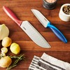 ZYLISS 2 Piece Santoku Knife Set with Sheath Covers, Stainless
