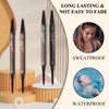 4-Tip Microblading Eyebrow Pen, Waterproof Eyebrow Pencil Microblade Eyebrow Pens