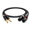 enoaudio Mogami 2534 Quad Stereo Pair (L,R) Audio Cable Balanced