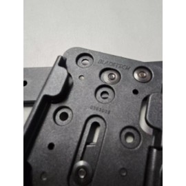 BLADE-TECH TMMS HOLSTER ATTACHMENT KIT, OUTER, WITH MOLLE, BLACK