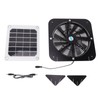 Solar Exhaust Fan 100W Solar Panel with 13.5inch Fan Waterproof