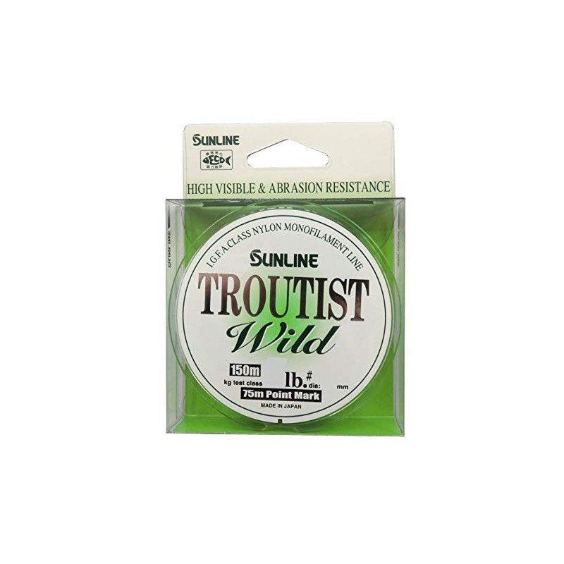 SUNLINE Wild Nylon Line Troutist 164.0 yd (150 m), No.