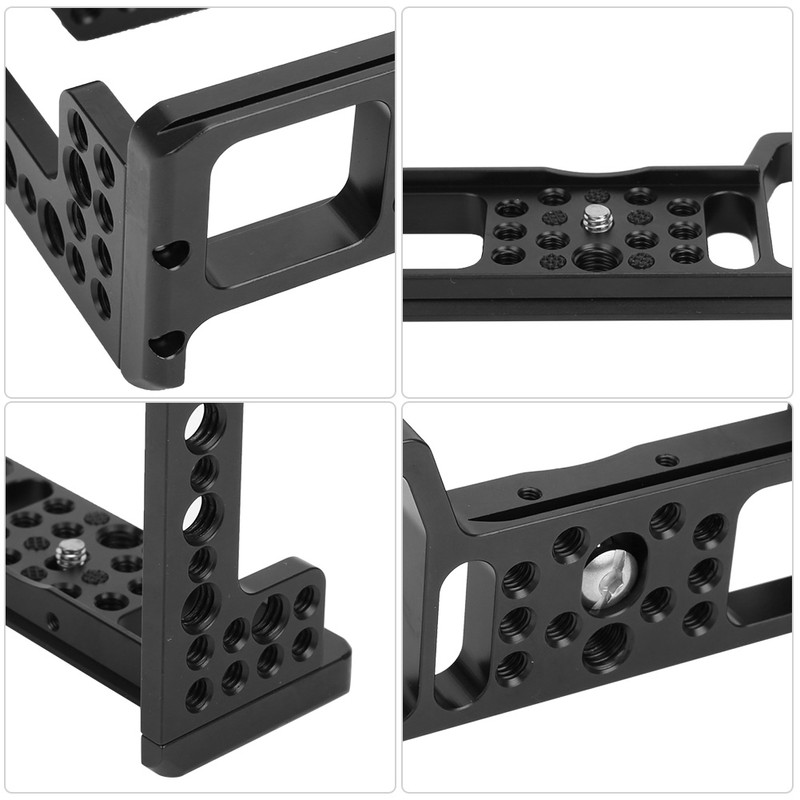 Portable Aluminum Alloy DSLR Camera Cage Rig for Sony A7RⅢ/A9/A7Ⅲ