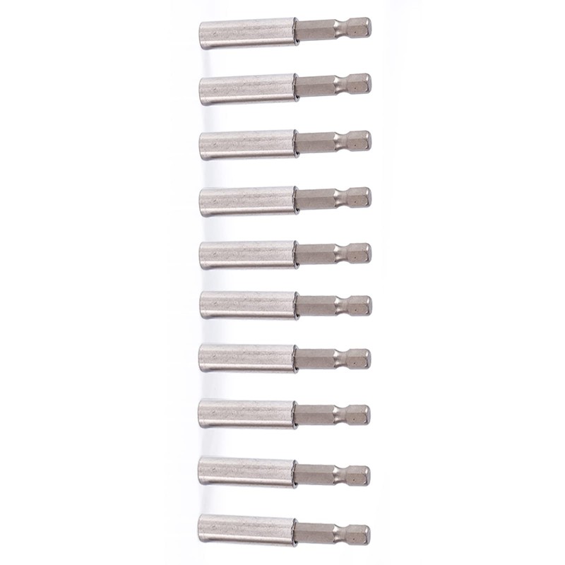 Magnetic Extension Socket Drill Bit Holder 10pcs 1/4" Hex Magnetic