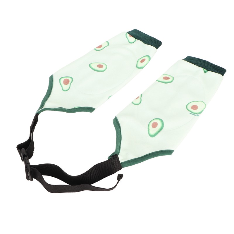 Dog Elbow Wounds Brace Thickened Soft Breathable Avocado Pattern Prevent