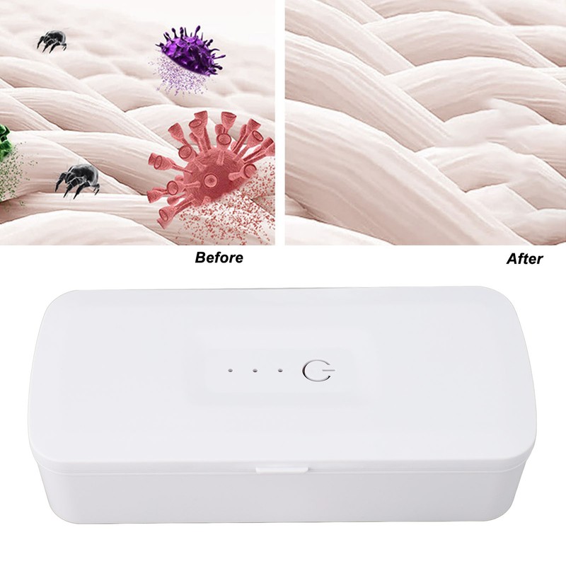 Ultraviolet Cleaning Box Dual USB Interface 360 Degree Cleaning 1200mAh