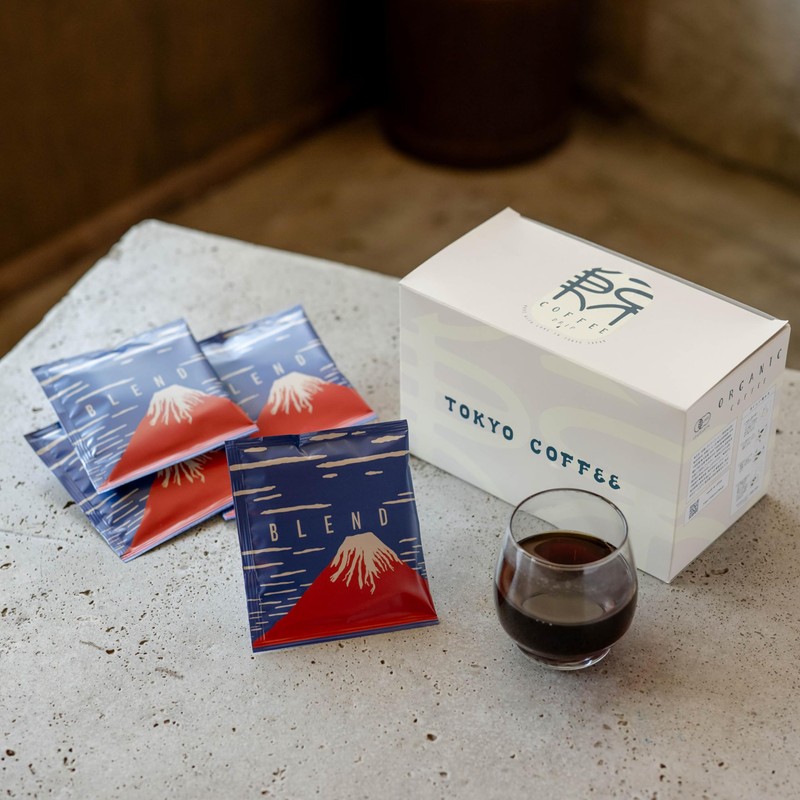 TOKYO COFFEE Original Organic Drip Coffee, Regular Coffee, Drip Pack,