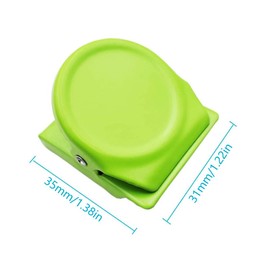 Magnetic Clips, 8 Pieces Whiteboard Fridge Magnet Clips for Home, Kitchen, Office, School Supplies