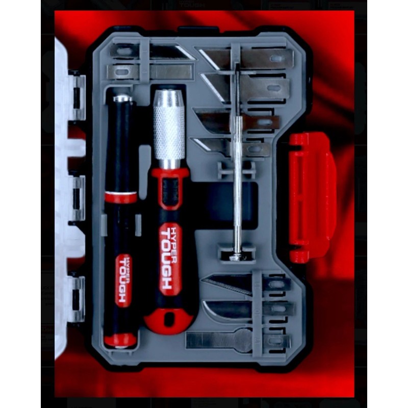 HYPER Tough 2 Sets: Hyper Tough 12pc Precision Knife Tool