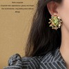 Vintage Court Style Earrings Fashionable Exquisite Luster Retro Earrings for