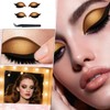 Lazy Eye Shadow Eyelash Patch, 2 Pairs Brown Lazy Eyelid