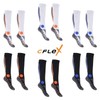 CFLEX Men's & Women's Running Compression Socks (2 Pairs), Sports