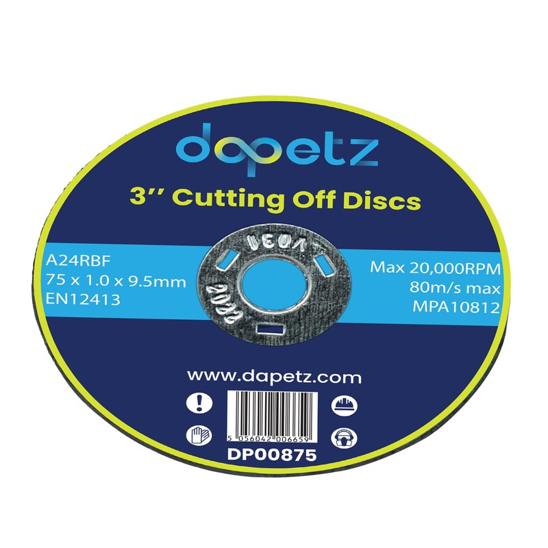 Dapetz ® 25 Pieces of Cut-Off Discs, The Ultra-Thin Metal